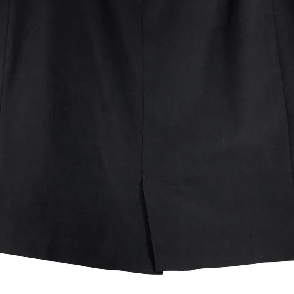 MM Lafleur Women Plus Size +3 US 24 Skirt Pencil Straight Stretch Side Zip Black